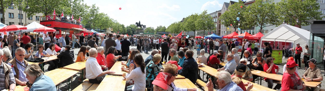 1. Mai DGB Kundgebung auf dem Heumarkt 