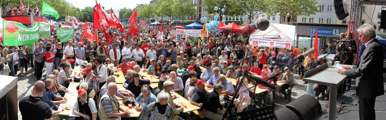 1. Mai DGB Kundgebung auf dem Heumarkt 