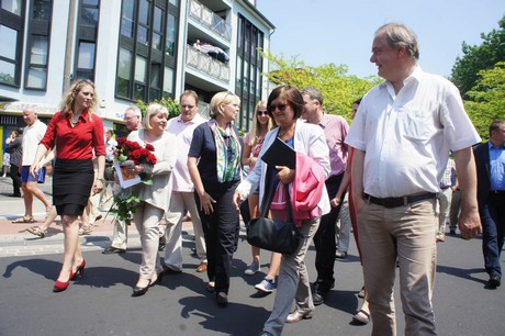 Wahlkampf-Besuch