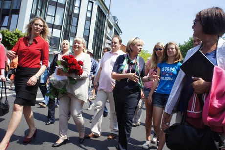 Wahlkampf-Besuch