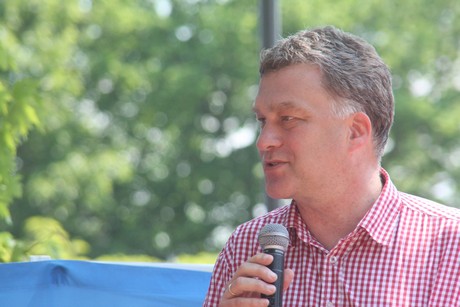 Wahlkampf-Besuch