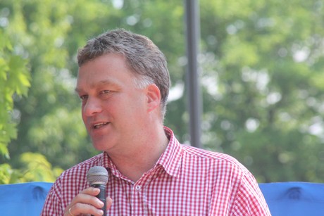 Wahlkampf-Besuch