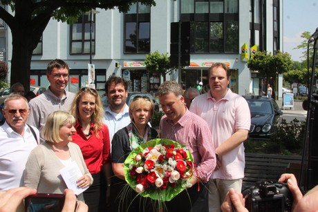 Wahlkampf-Besuch