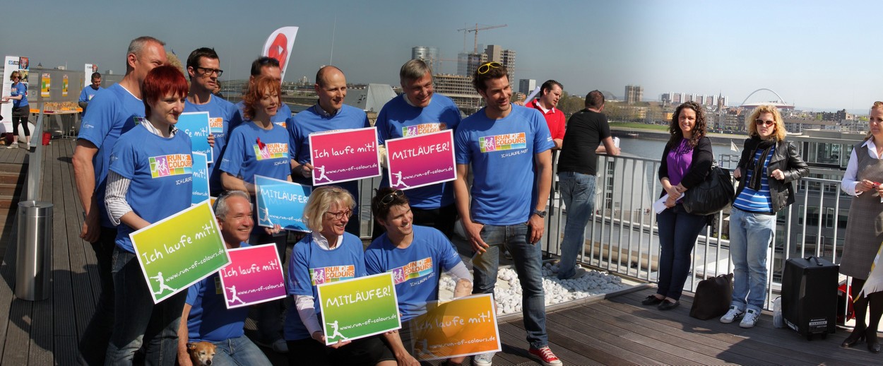 Run of Colours - Pressekonferenz 