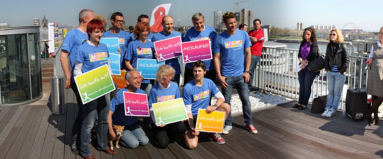 Run of Colours - Pressekonferenz 