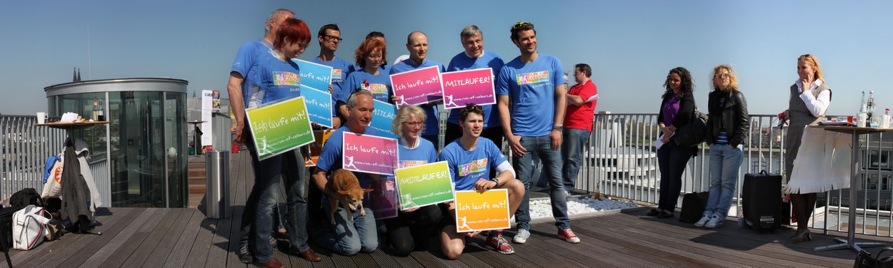 Run of Colours - Pressekonferenz 