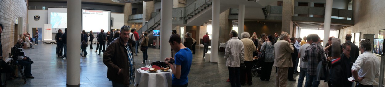 Wahlparty im historischen Rathaus