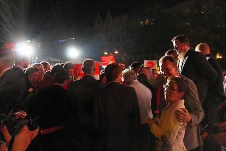 wahlkundgebung