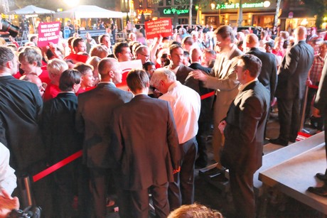 wahlkundgebung