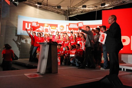 wahlkundgebung
