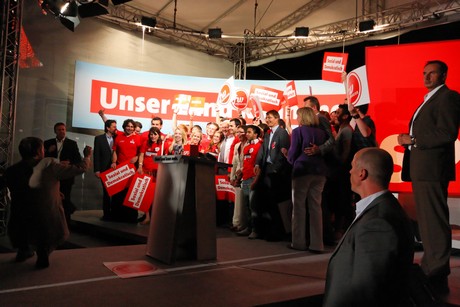 wahlkundgebung