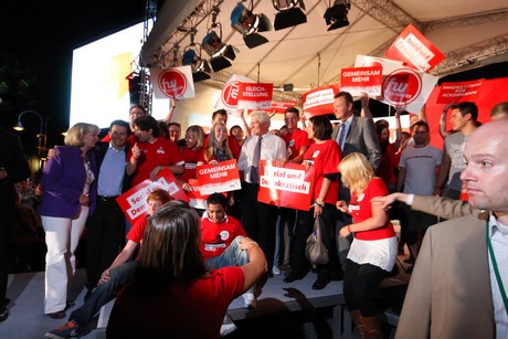 wahlkundgebung