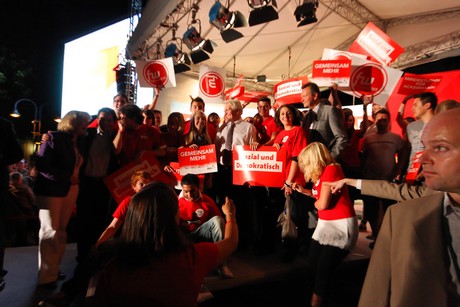 wahlkundgebung