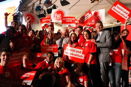 wahlkundgebung