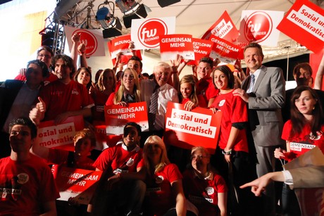 wahlkundgebung