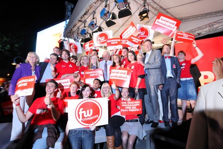 wahlkundgebung