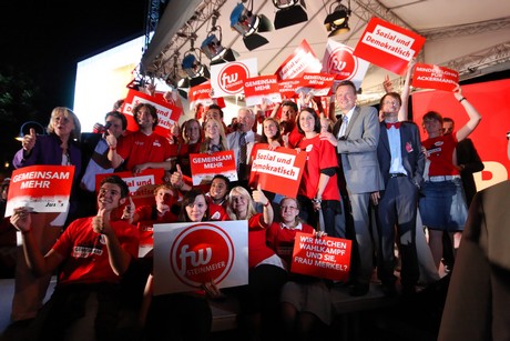 wahlkundgebung