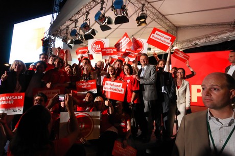 wahlkundgebung
