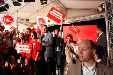 wahlkundgebung
