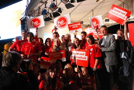 wahlkundgebung